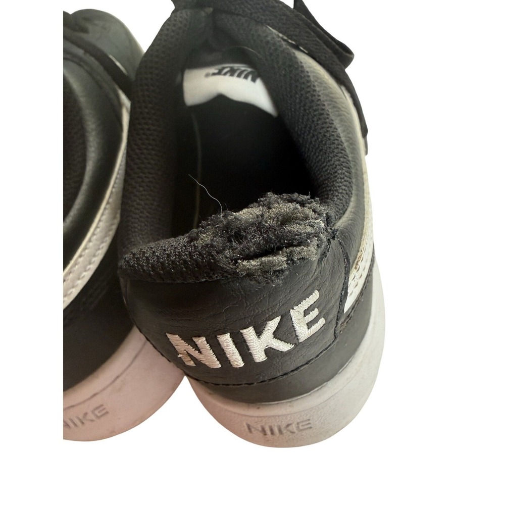 Nike Court Vision Alta LTR (Womens Size 11.5) Shoes DM0113 Black White - Picture 5 of 9